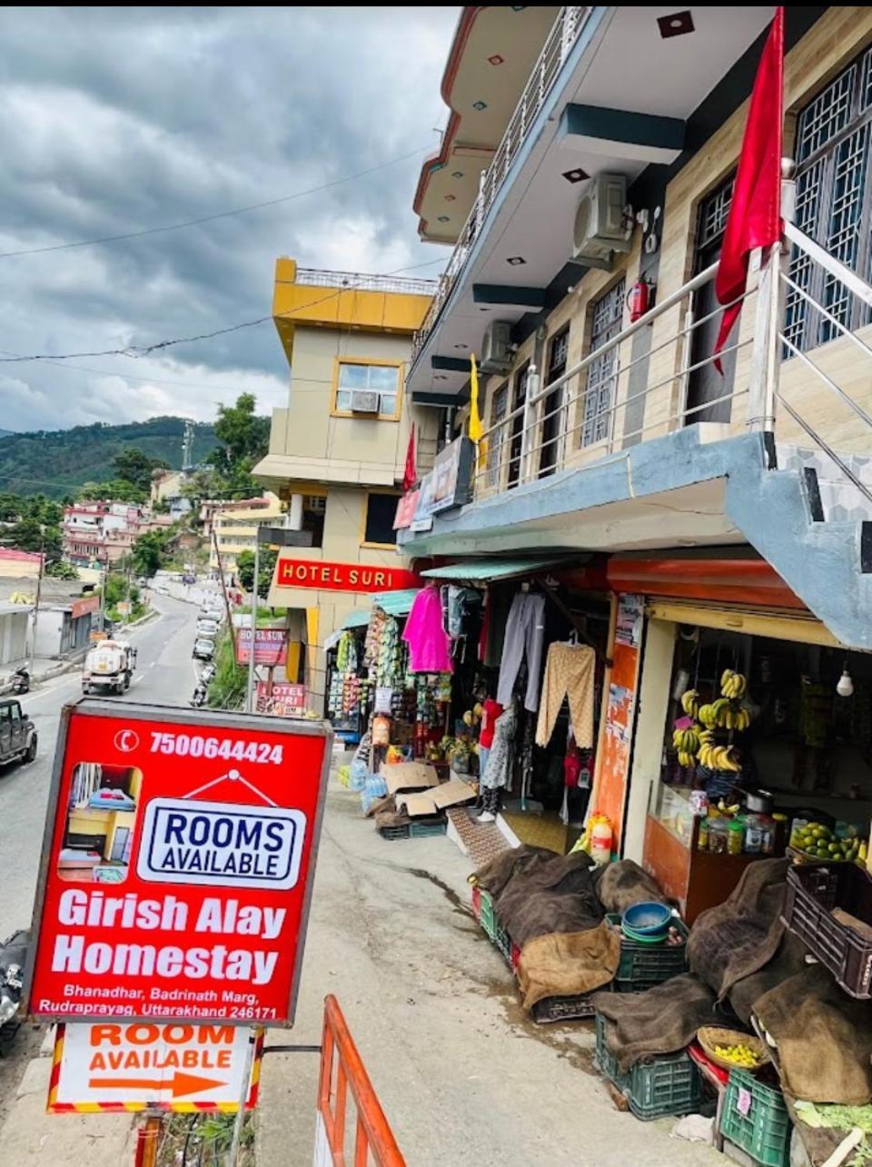 Girish Alay Home Stay Rudraprayāg Екстериор снимка